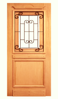 Porta de Madeira Clássica