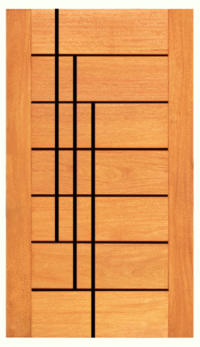 Porta de Madeira Frisada - Madri